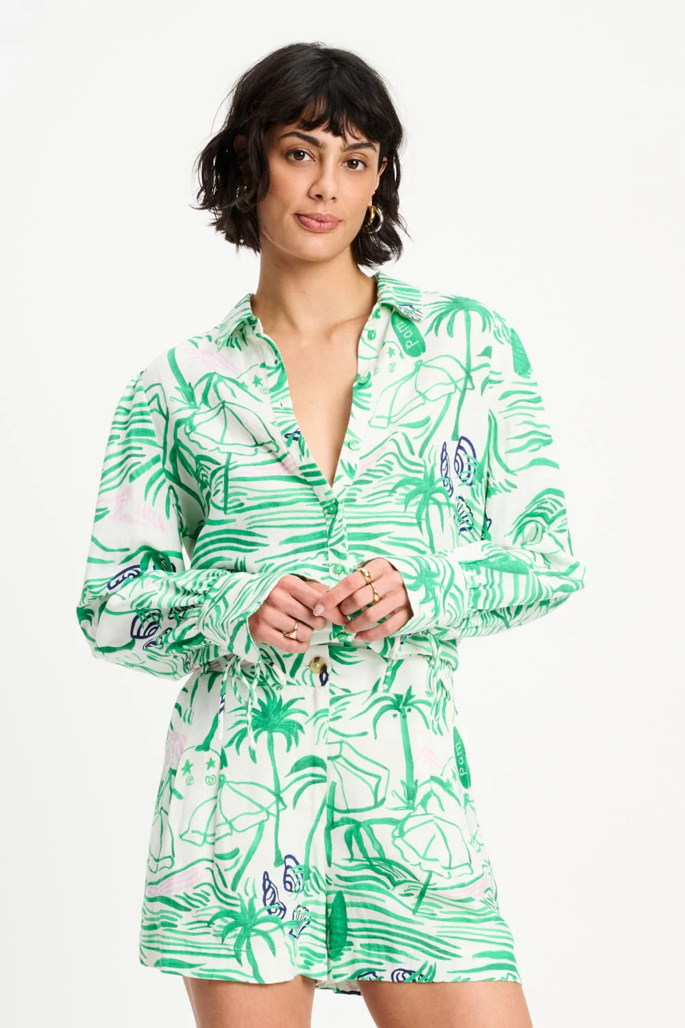 BLOUSE - Beach Vibes Linen