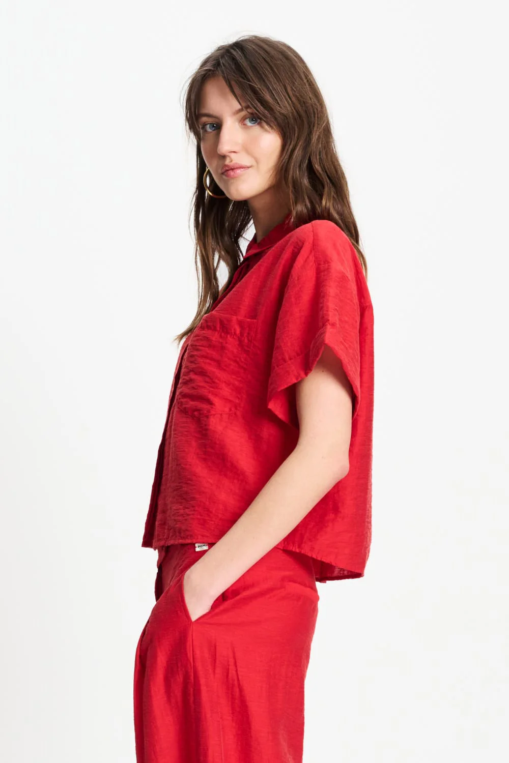 BLOUSE - Bloom Red - Image 3