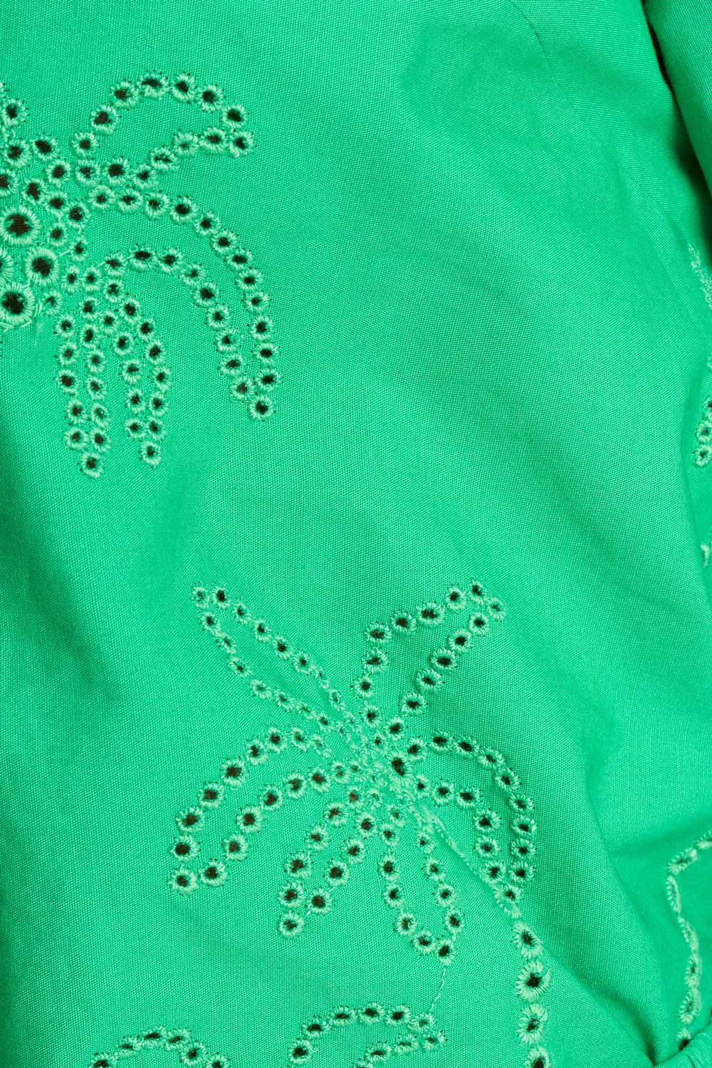 BLOUSE - Broderie Anglaise Palm Green - Image 7
