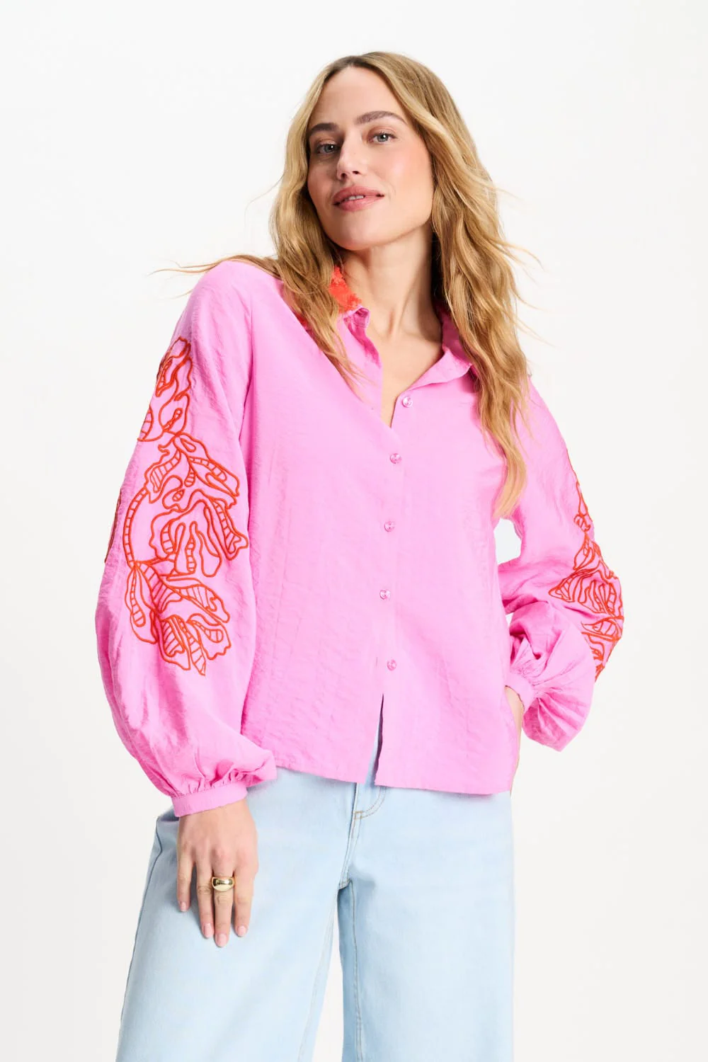 BLOUSE - Cheering Pink Sequins - Image 3