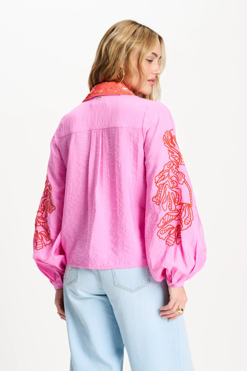 BLOUSE - Cheering Pink Sequins - Image 5