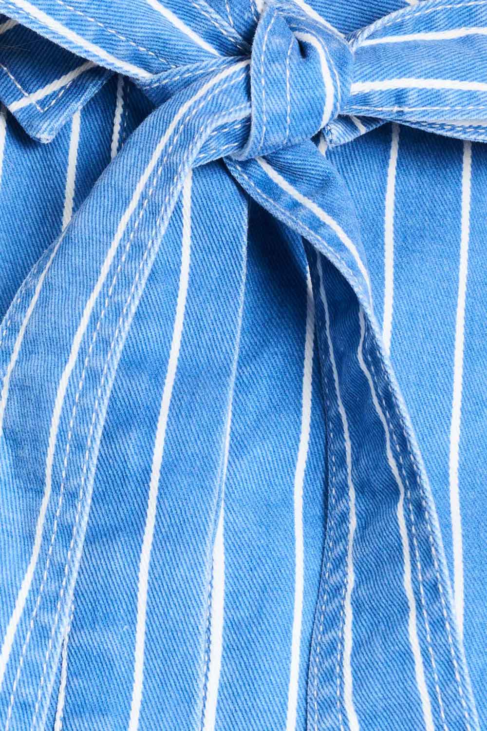 BLOUSE - Denim Stripes Blue - Image 7