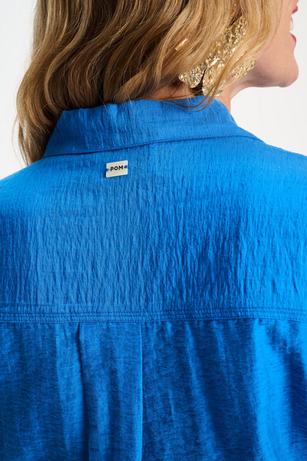 BLOUSE - Ocean Blue - Image 5