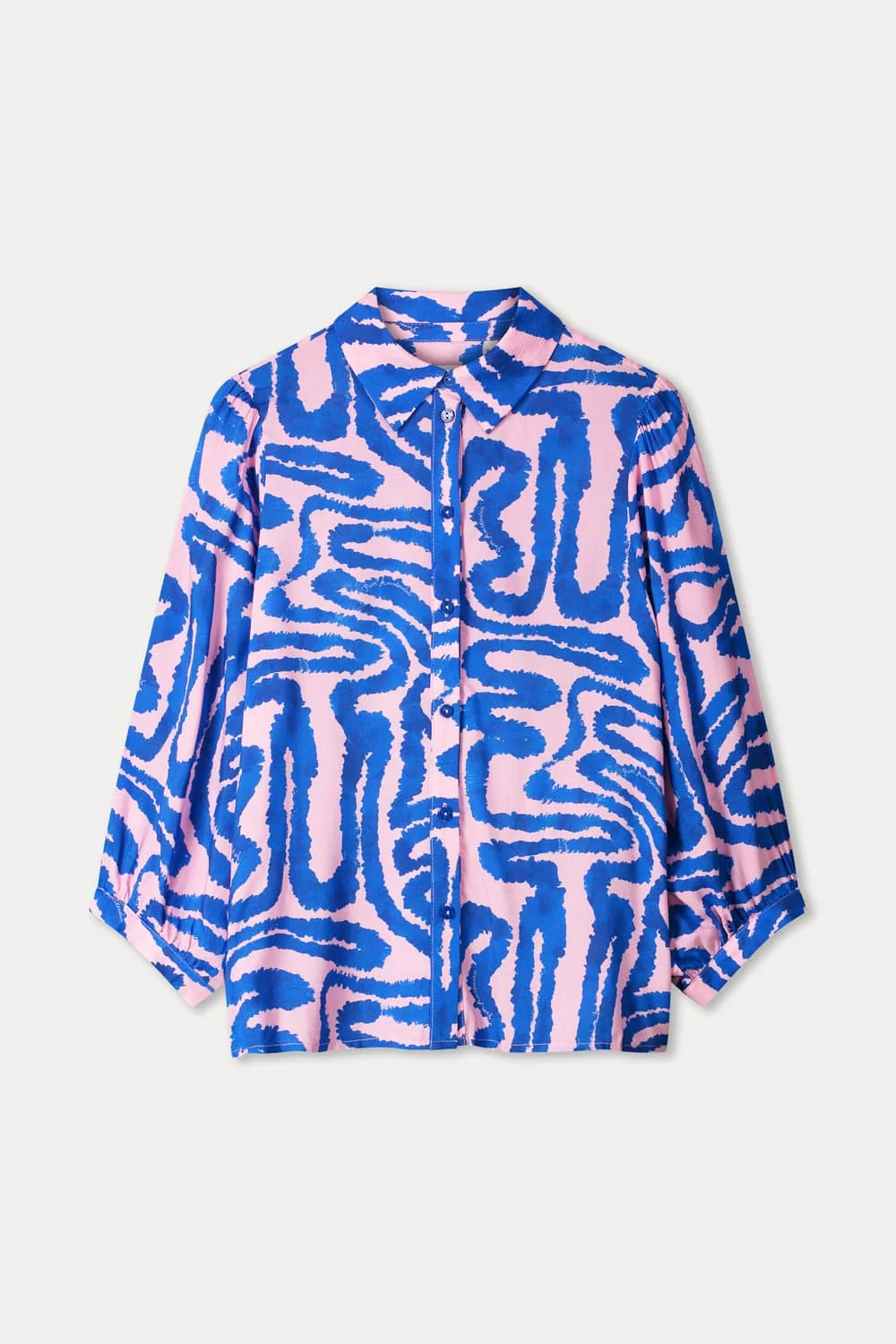 BLOUSE - Waves Pink - Image 2