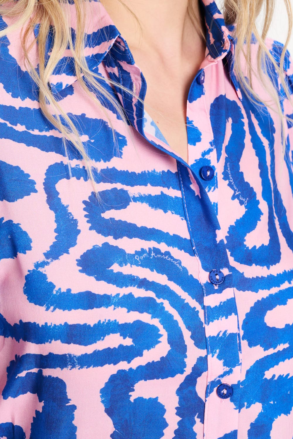 BLOUSE - Waves Pink - Image 6