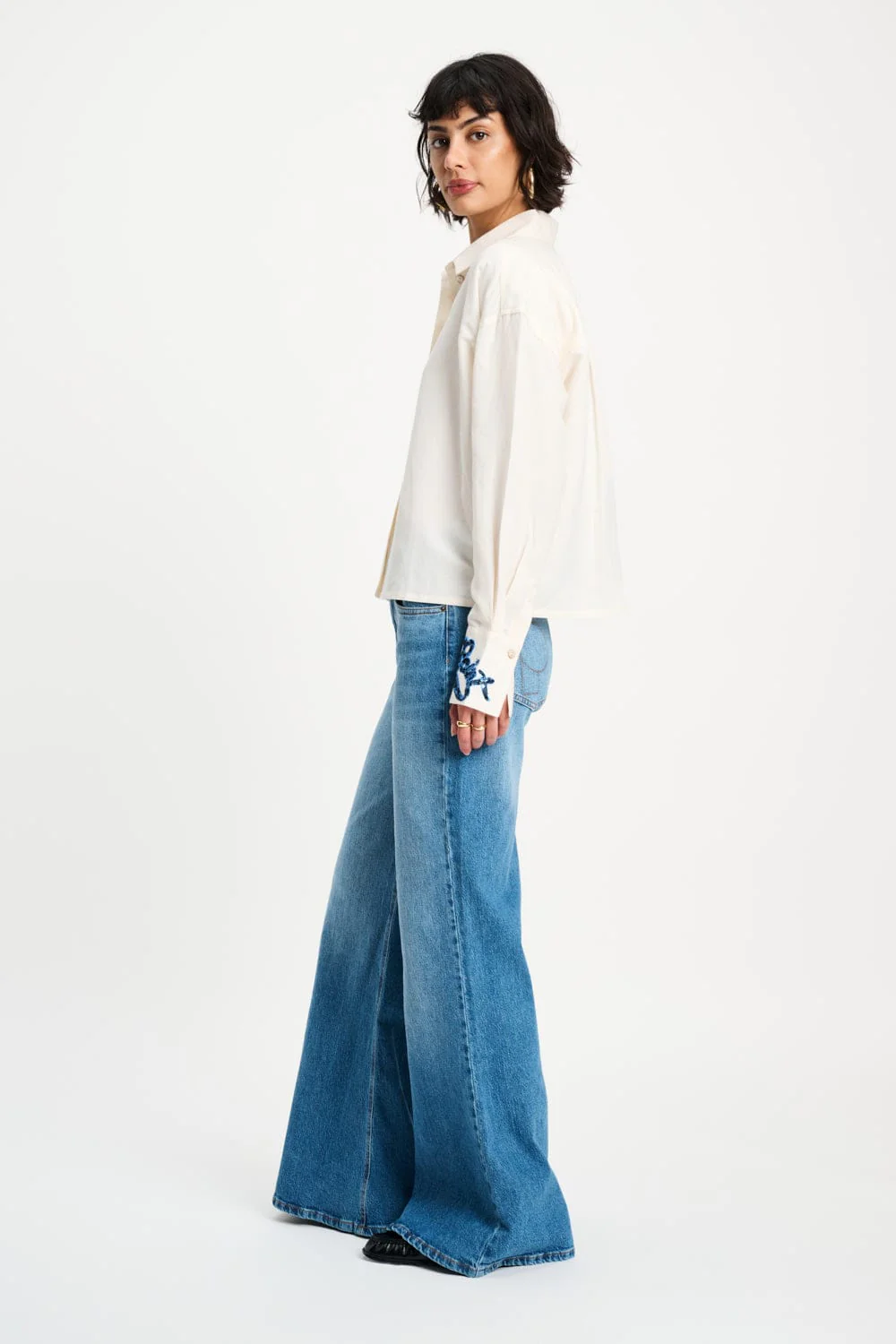 BLOUSE - White Sequins Matchpoint - Image 4