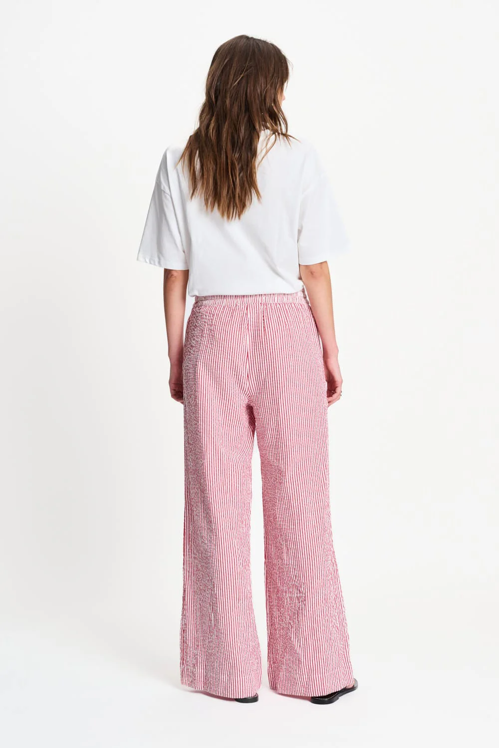 BROEK - Seersucker Red White - Image 5