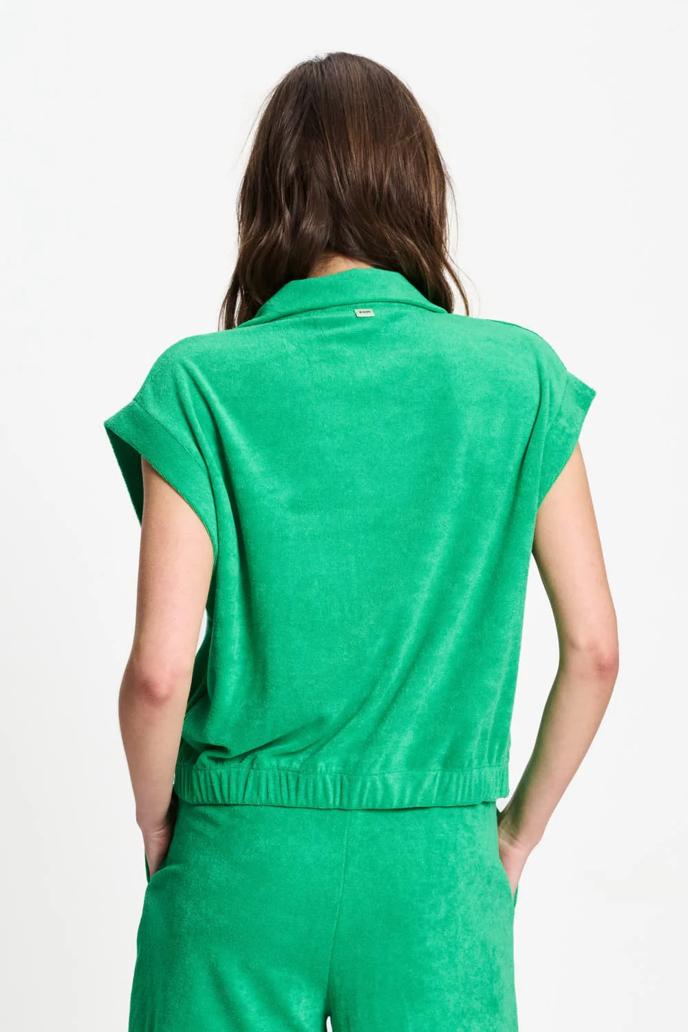 GILET - Terry Palm Green - Image 5
