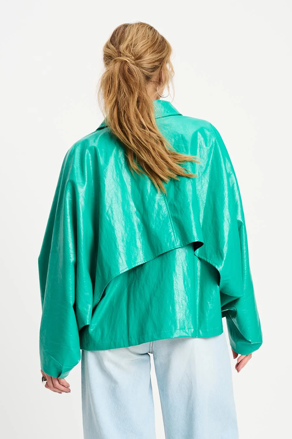 JAS - Faux Leather Wander Green - Image 4