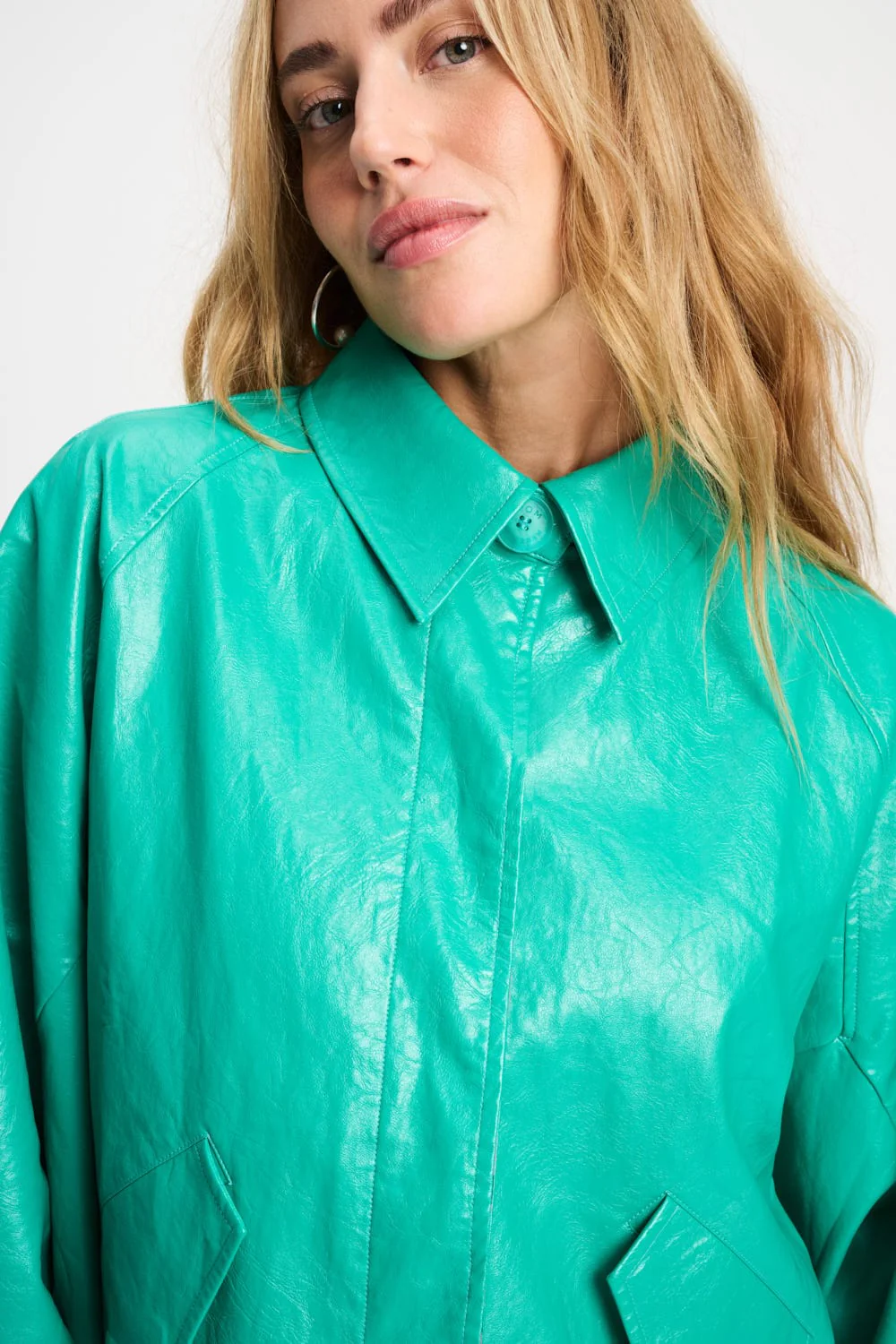 JAS - Faux Leather Wander Green - Image 6