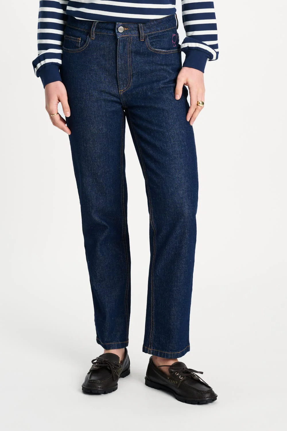 JEANS - Tapered Dark Blue - Image 3