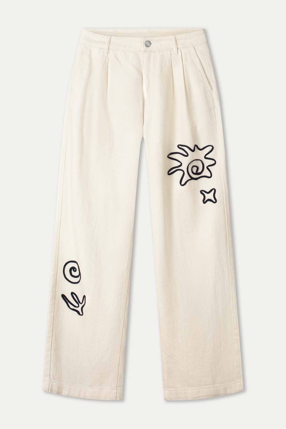 JEANS - White Embroidery - Image 2