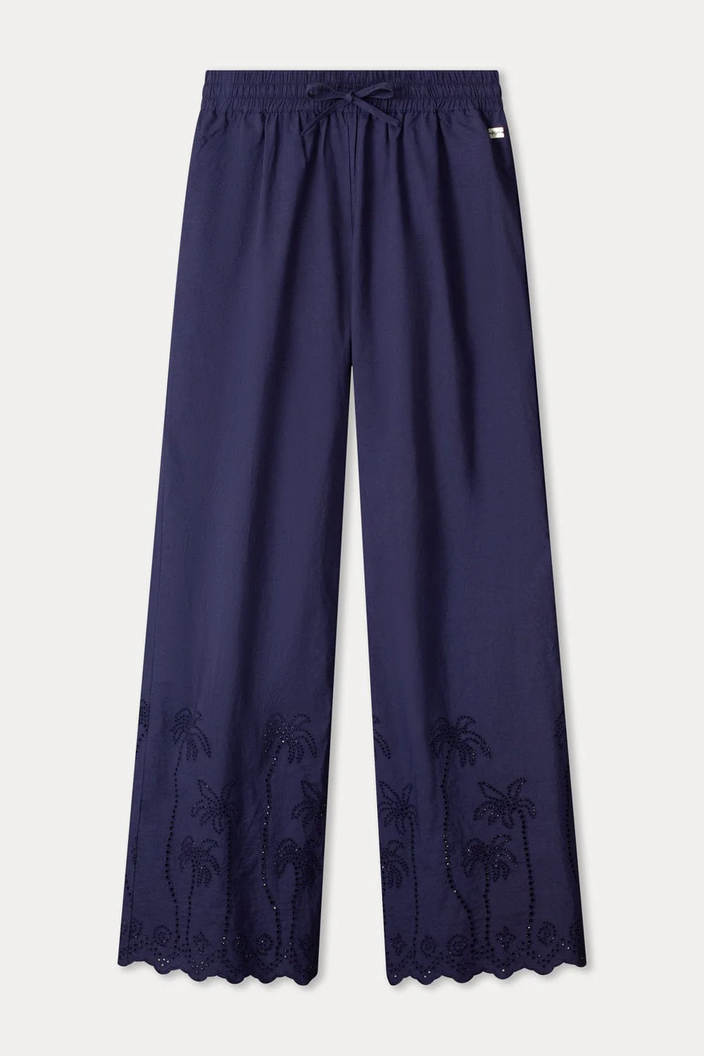 BROEK - Broderie Anglaise Night Blue - Image 3