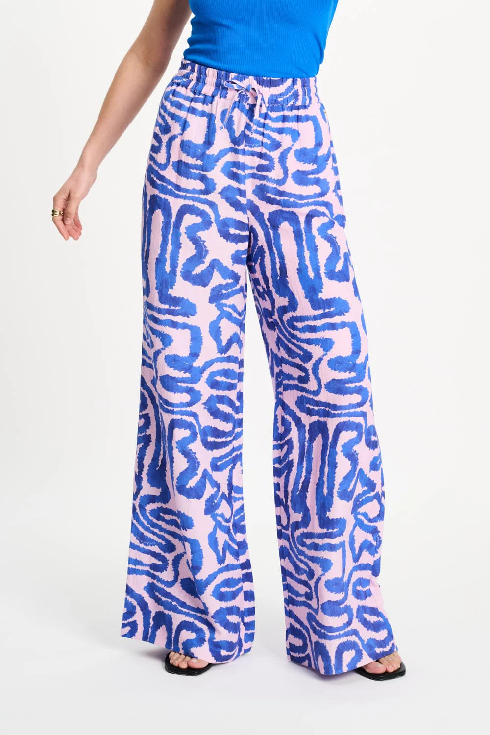 BROEK - Waves Pink Linen - Image 3