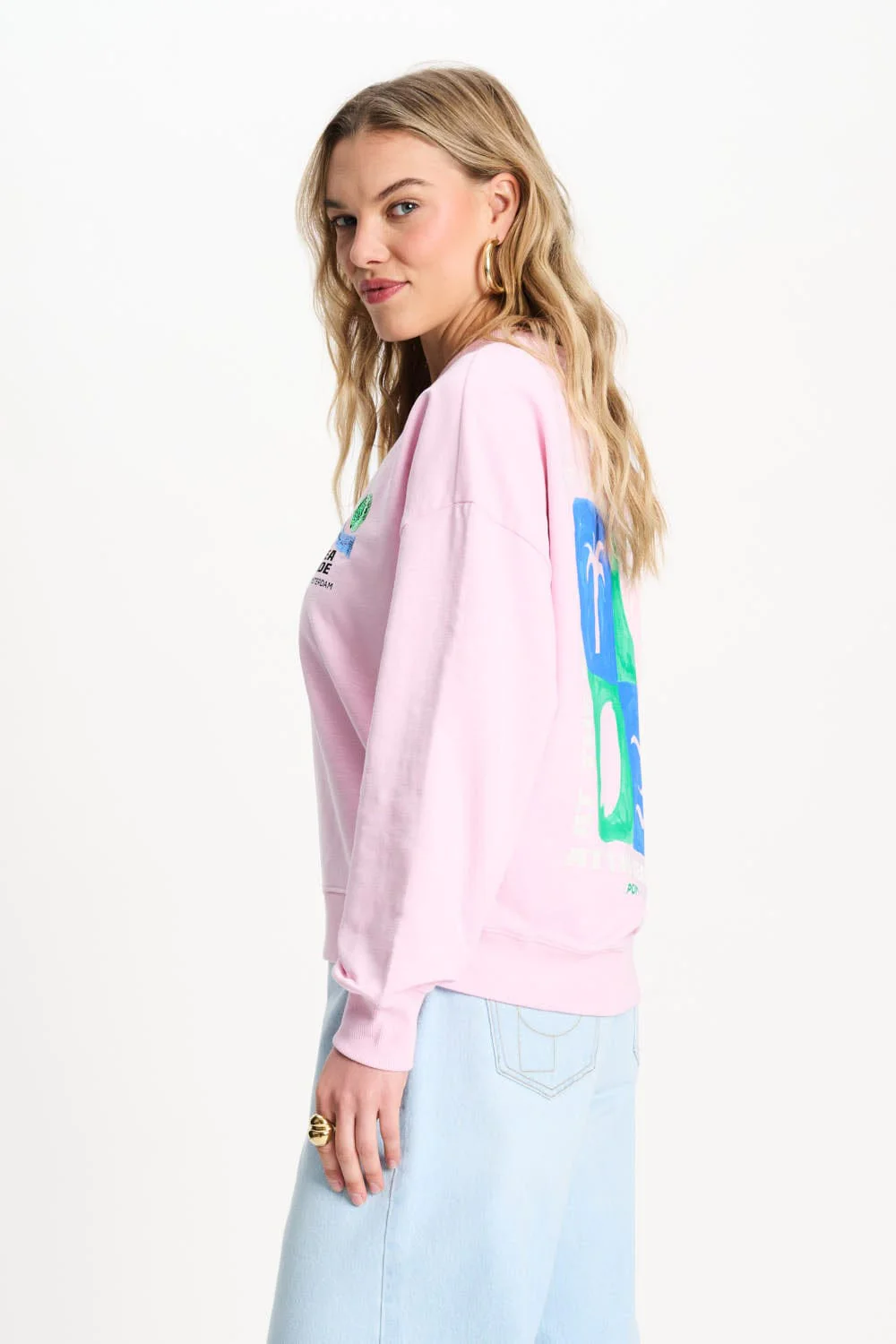SWEATER - At The Seaside Pink - Image 3
