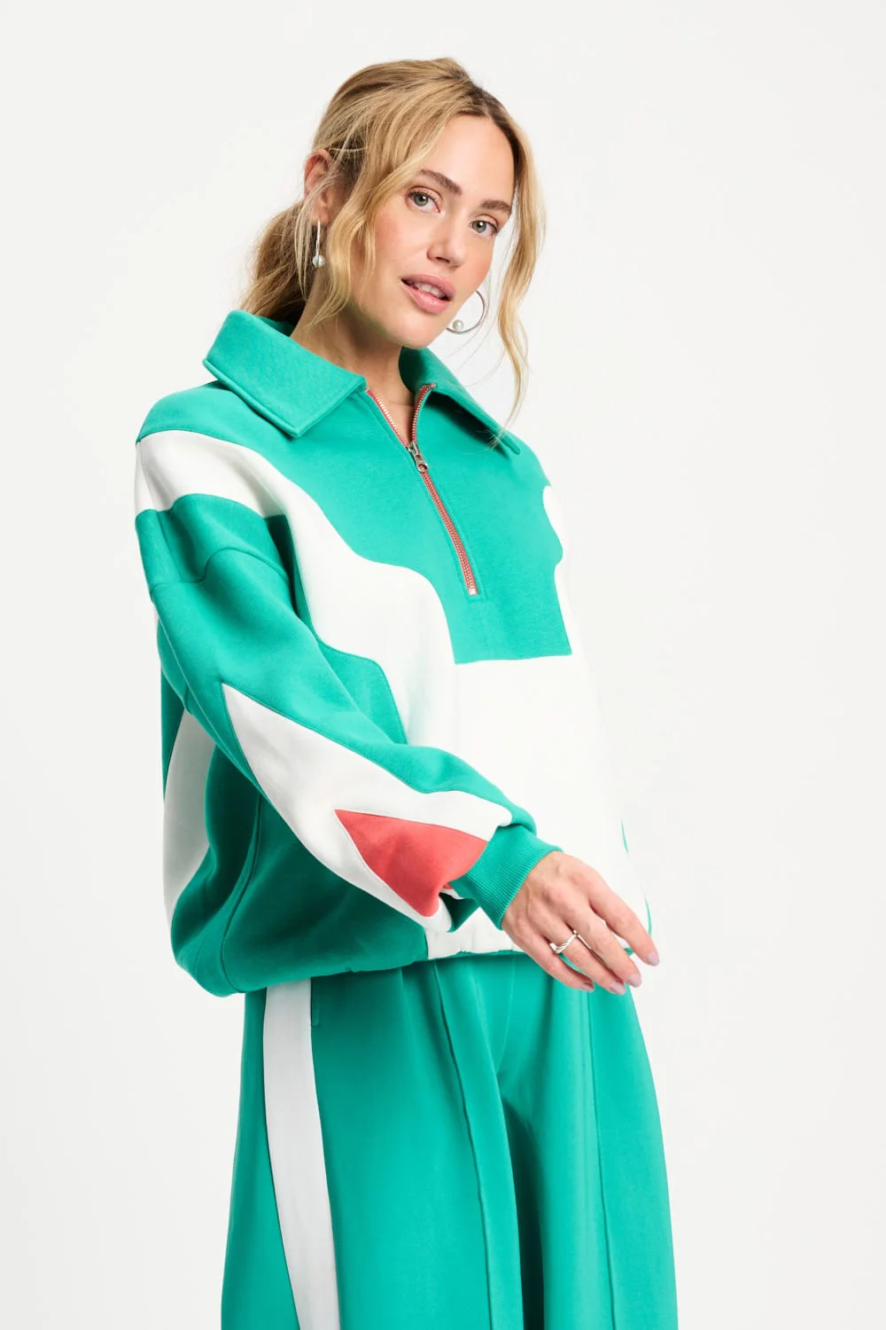 SWEATER - Colourblock Game On - Image 5