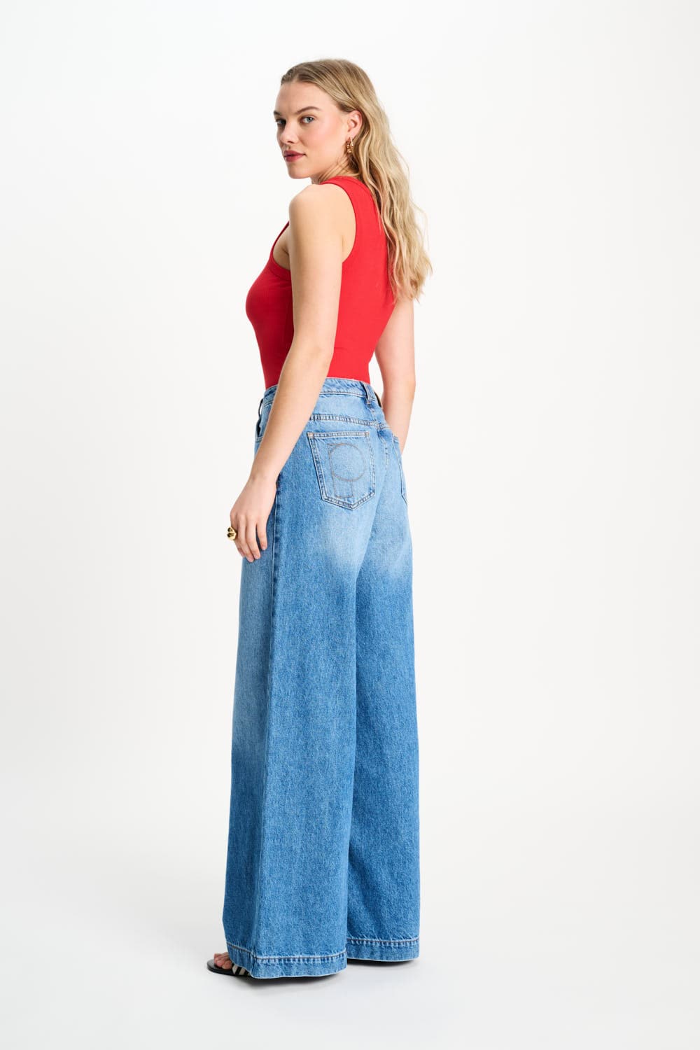 TANKTOP - Rib Bloom Red - Image 4