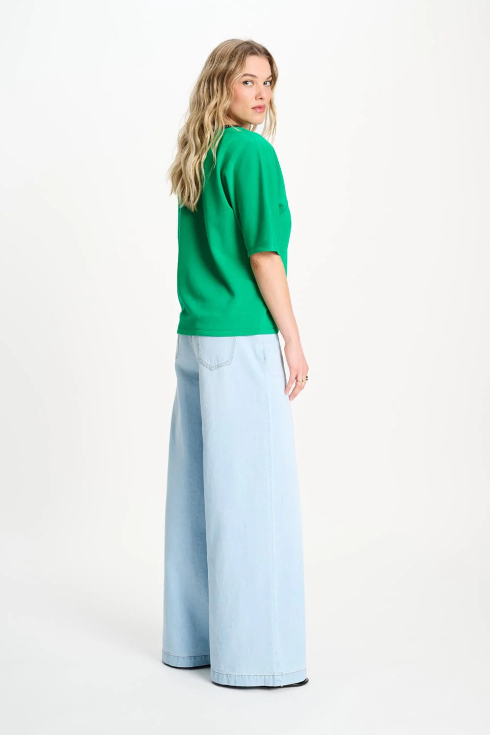 TOP - Nena Palm Green - Image 3