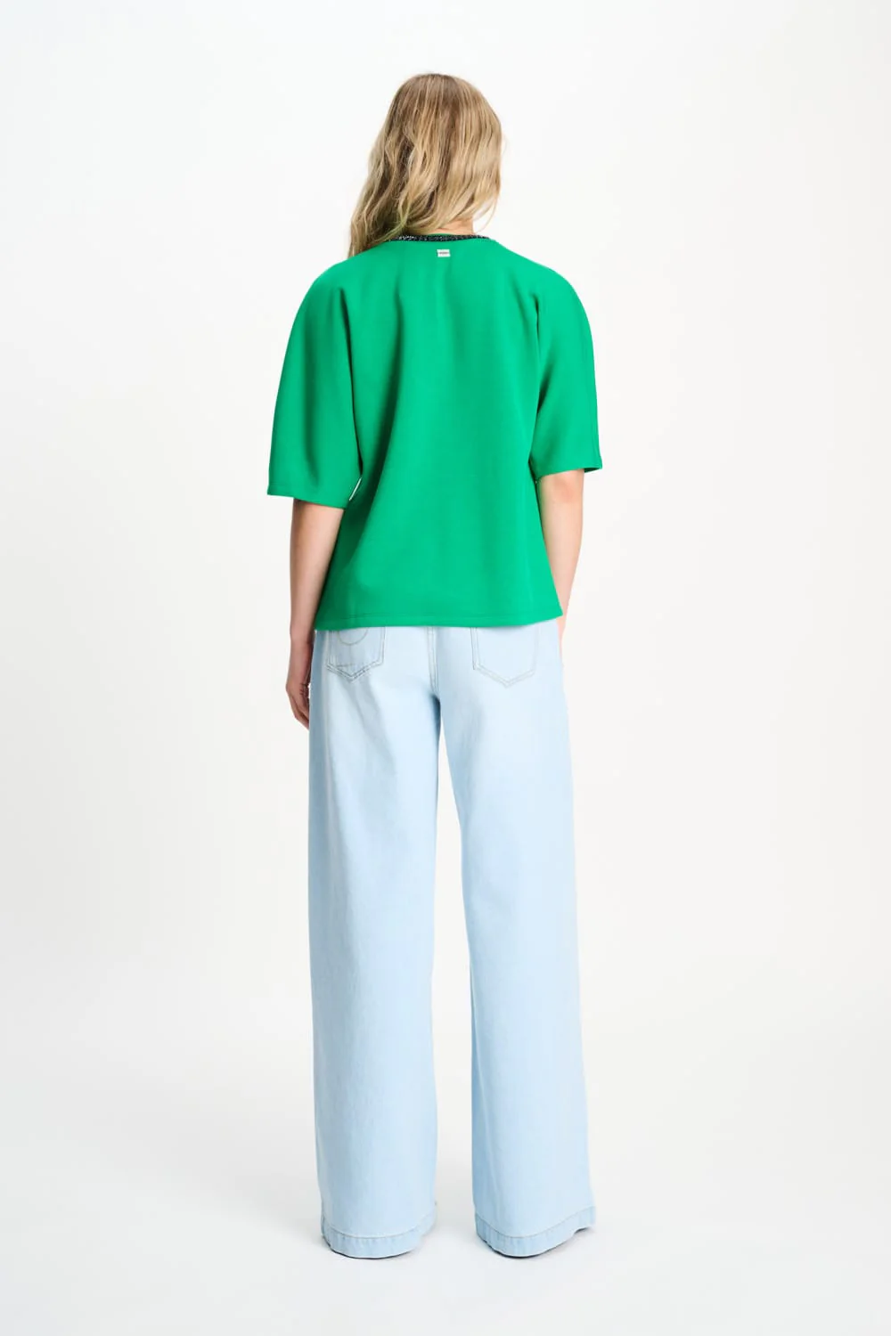 TOP - Nena Palm Green - Image 4