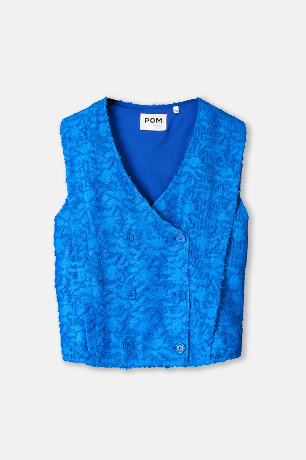 TOP - Ocean Blue Jacquard - Image 2