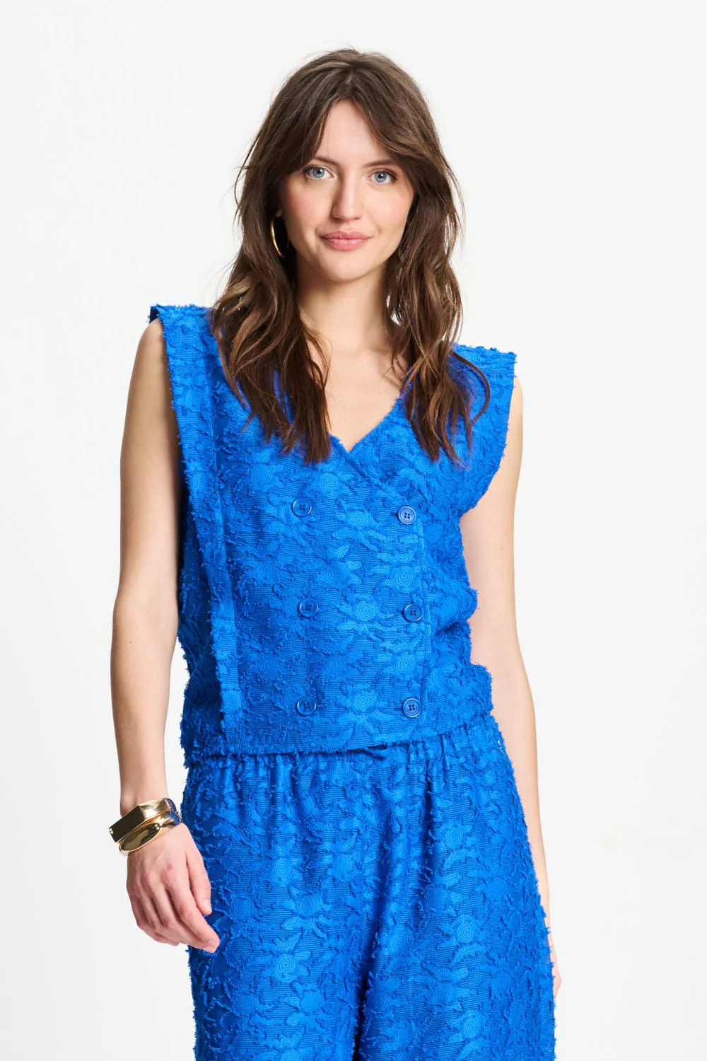 TOP - Ocean Blue Jacquard - Image 5