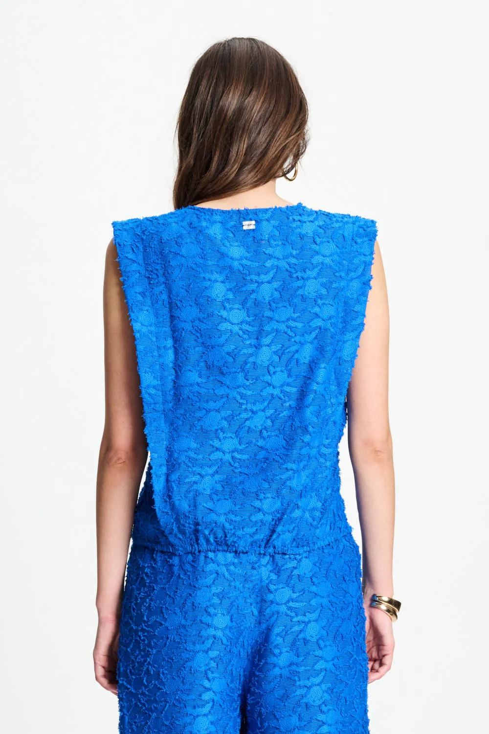 TOP - Ocean Blue Jacquard - Image 6