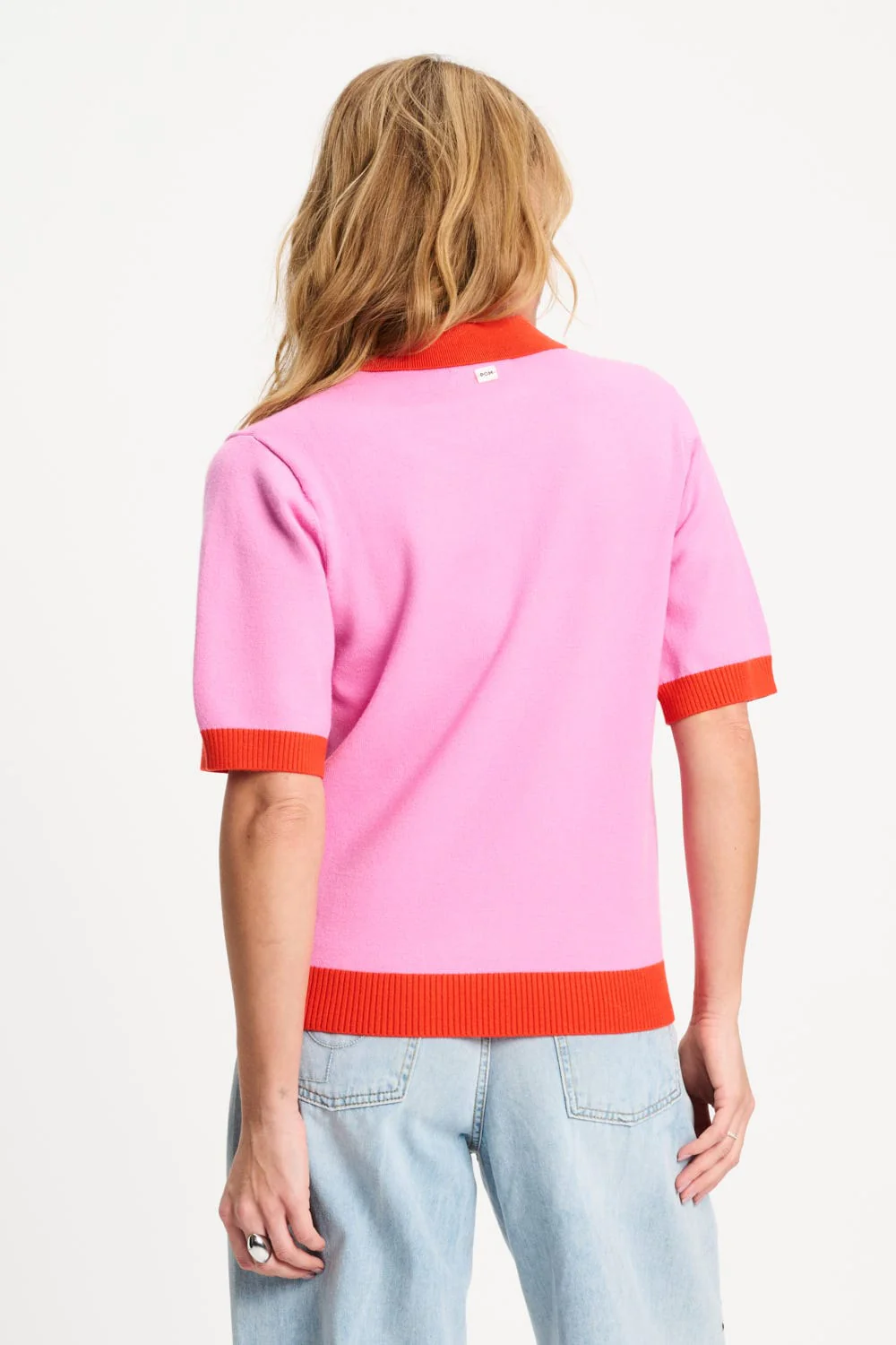 TOP - Polo Sequins Cheering Pink - Image 5