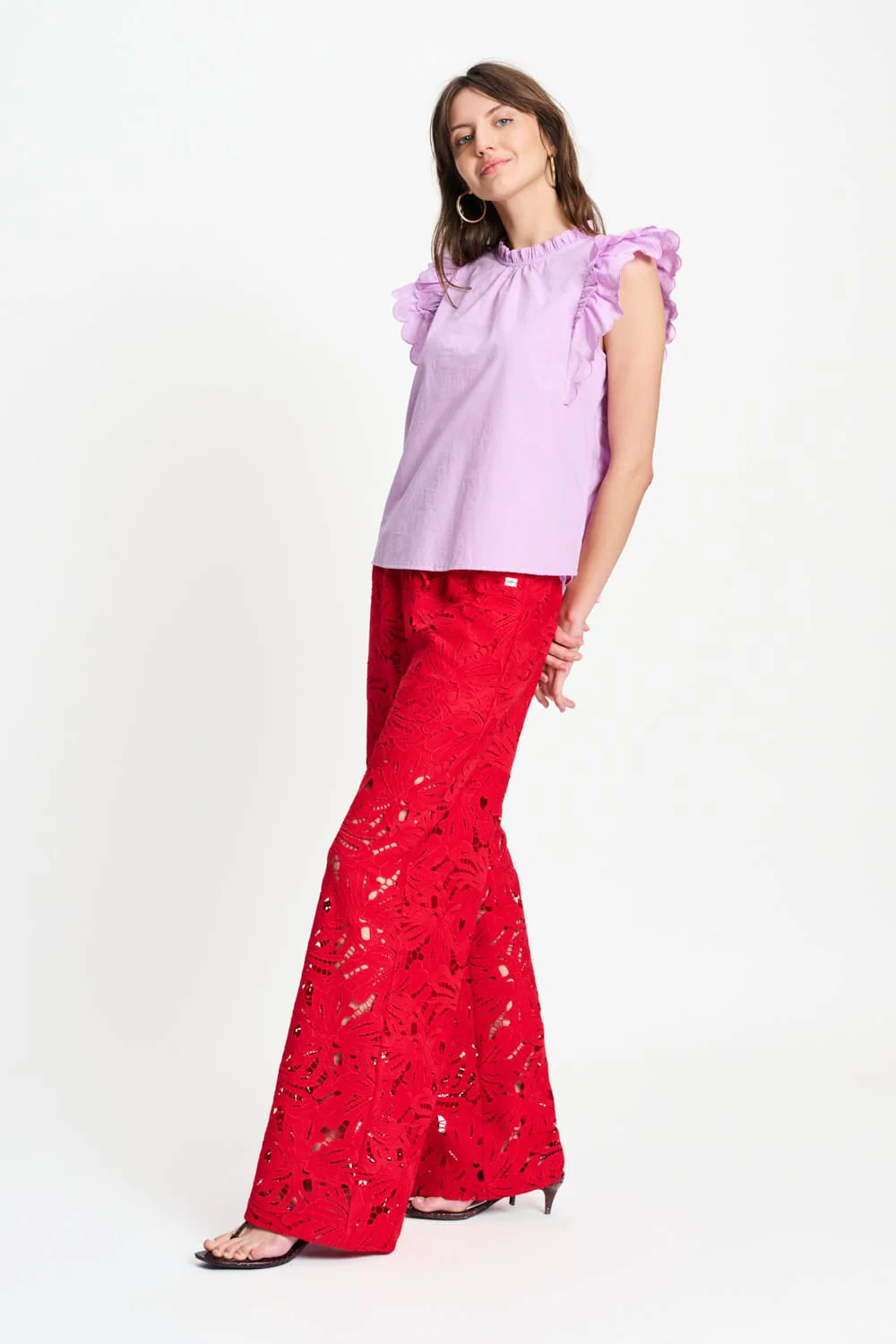 TOP - Ruffles Lavender - Image 5