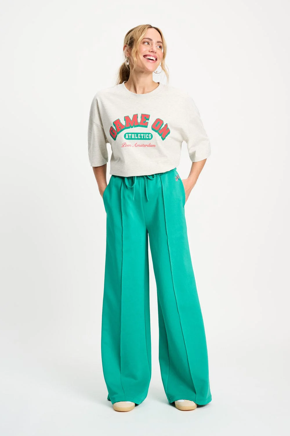 BROEK - Stripe Wander Green - Image 6