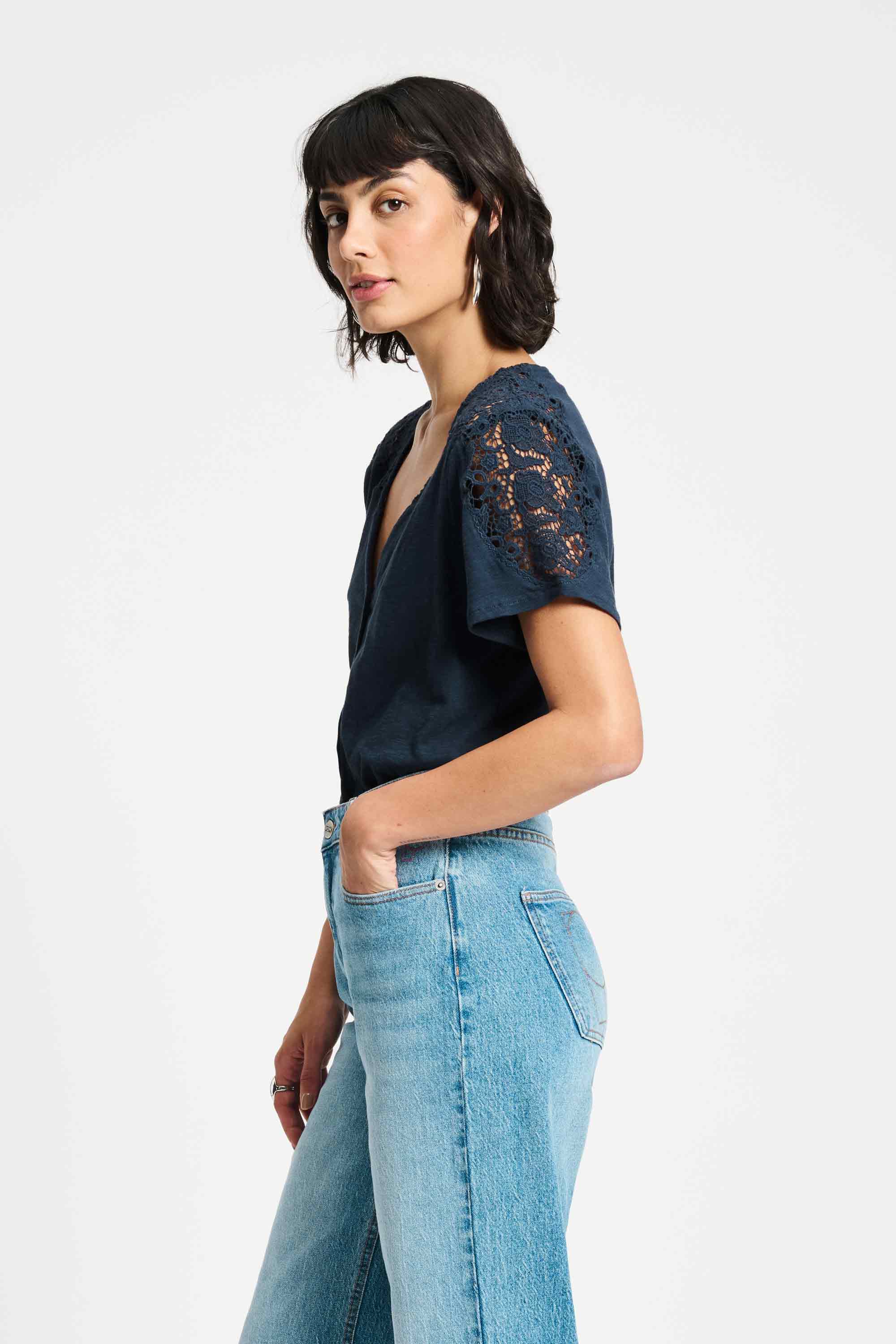 TSHIRT - Ellen Dark Navy - Image 3