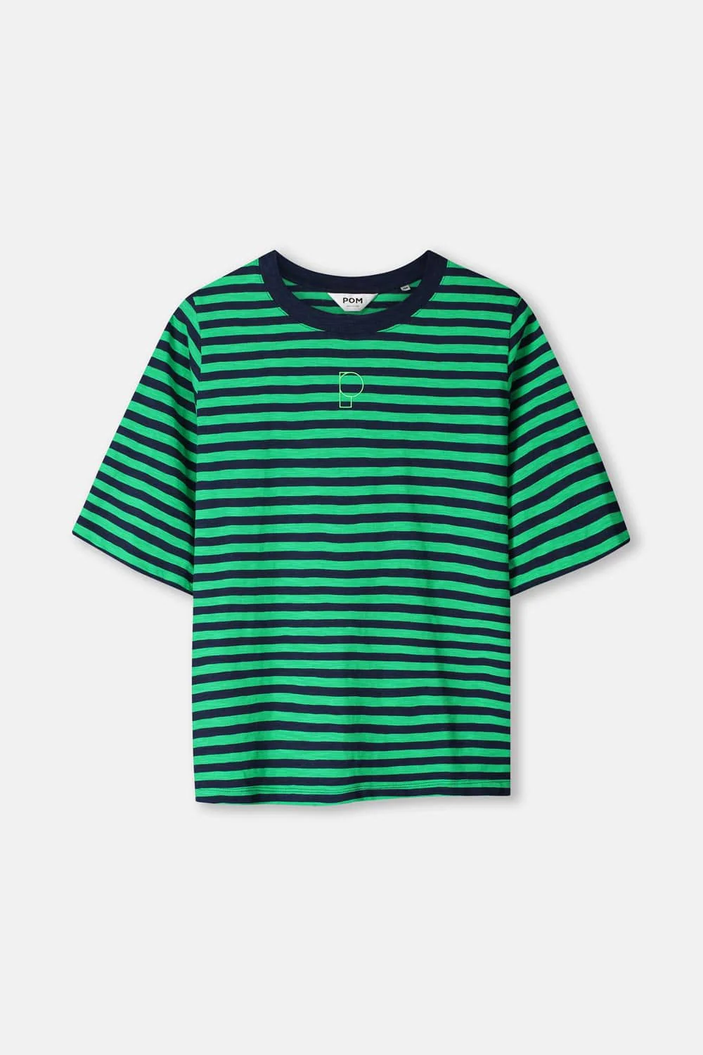 TSHIRT - Stripe Green Blue - Image 2