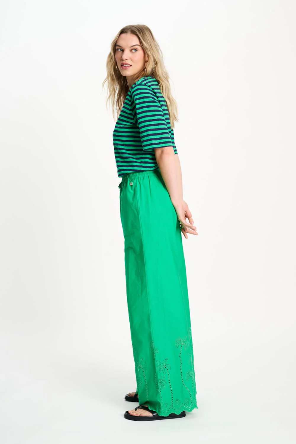TSHIRT - Stripe Green Blue - Image 5