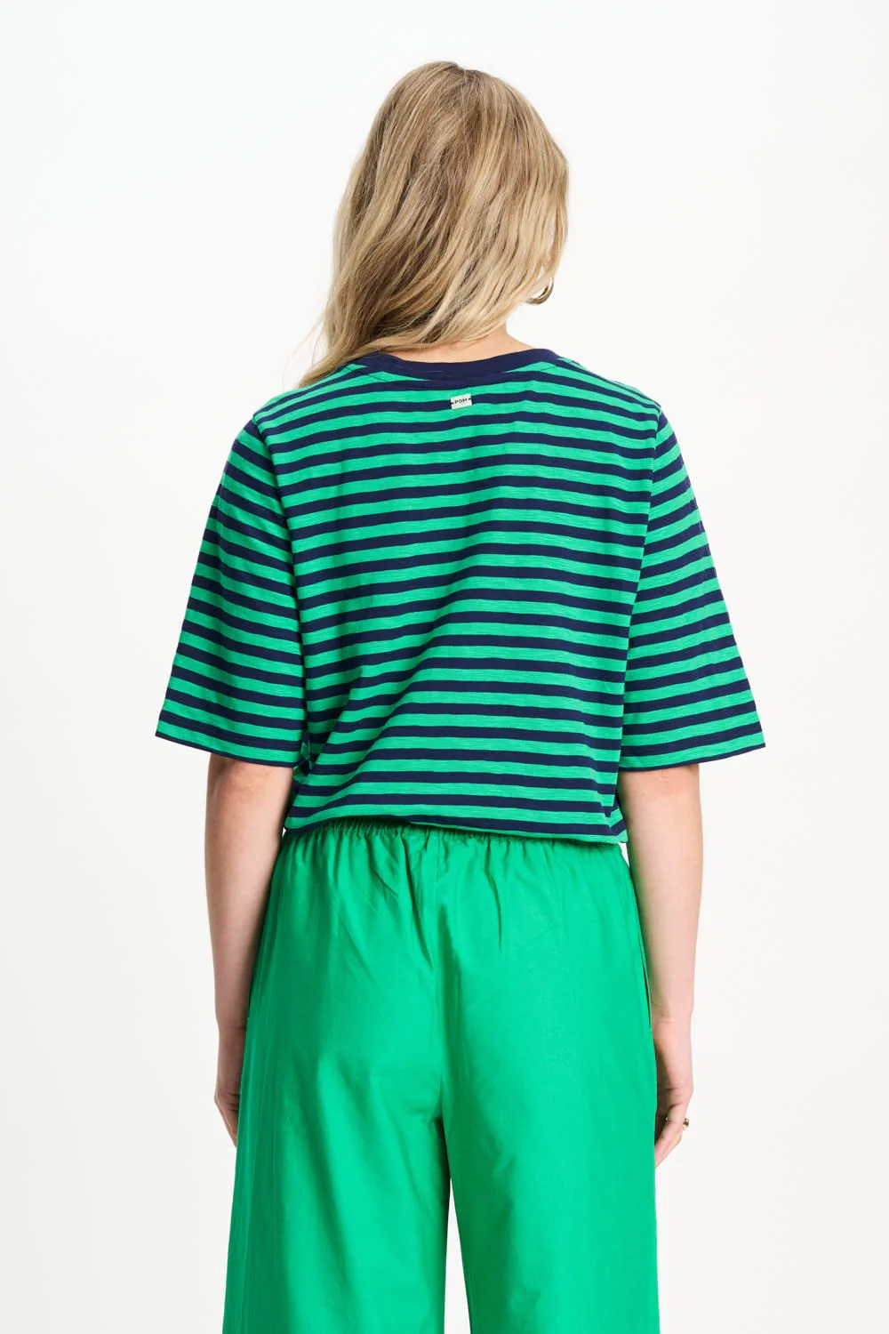 TSHIRT - Stripe Green Blue - Image 6